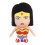 DC Comics DC Comics Wonder Woman Super Deformed Plush 1