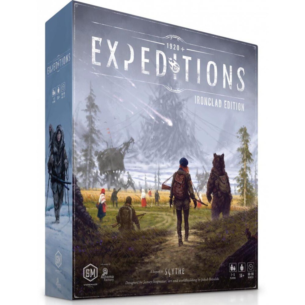 Stonemaier Games Expeditions Iron Clad Edition Board Game