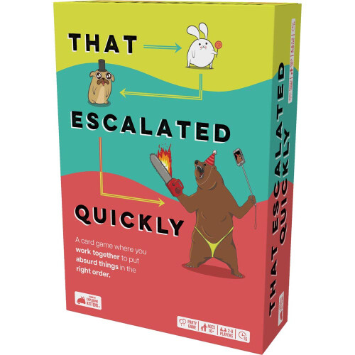 Exploding Kittens That Escalated Quickly by Exploding Kittens Party Game - Board Game