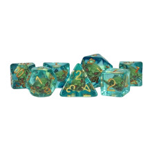 FanRoll av Metallic Dice Games Pathfinder Goblin Inclusion Dice Set
