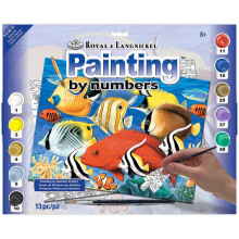 Royal & Langnickel Paint by Number Set - Tropical Fish