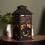 29cm Black Happy Halloween Lantern with Multi-Coloured LEDs 1