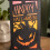 29cm Black Happy Halloween Lantern with Multi-Coloured LEDs 4