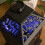 29cm Black Happy Halloween Lantern with Multi-Coloured LEDs 5