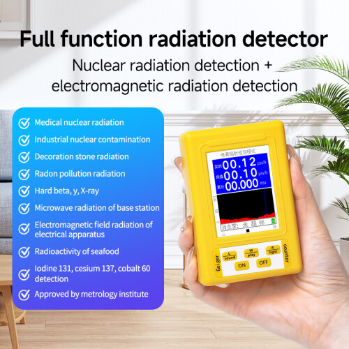 Nuclear Radiation Electromagnetic Radiation Tester Magnetic Field Test 1