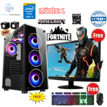 Fast Gaming Pc Bundle Core i7-7th 32GB RAM 4TB HDD 256GB SSD + 8GB DDR5 SALE
