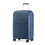 (20+24+28 inch) Navy Texture14/20/24/28Inch PP Hard Shell Suitcase 3