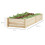 Rectangular Solid Wood Raised Bed Raised Planter Box Garden Raised Flower Bed 7
