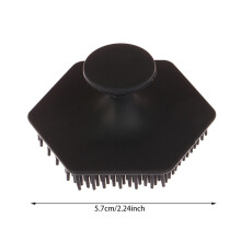 Men's Silicone Facial Cleaning Scrubber, Travel-Size Deep Clean & Massage Brush, Anti-Slip Grip, Gentle on All Skin Types