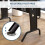 L-Shaped Corner Desk Large Gaming Desk with CPU Rack Keyboard Tray 5