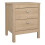 Madrid Bedside Table 2 Drawers in Jackson Hickory Oak 1