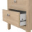 Madrid Bedside Table 2 Drawers in Jackson Hickory Oak 9