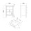 Madrid Bedside Table 3 Drawers in Matt Black 10