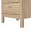 Madrid Bedside Table 3 Drawers in Jackson Hickory Oak 9