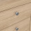 Madrid Bedside Table 3 Drawers in Jackson Hickory Oak 8