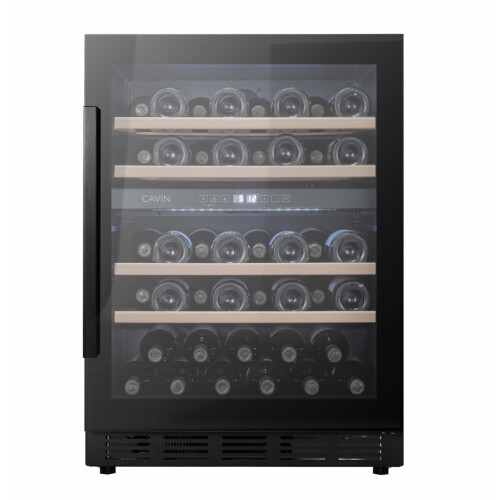 Cavin - Built-in wine cooler - Arctic Collection 60D Fullglass Black