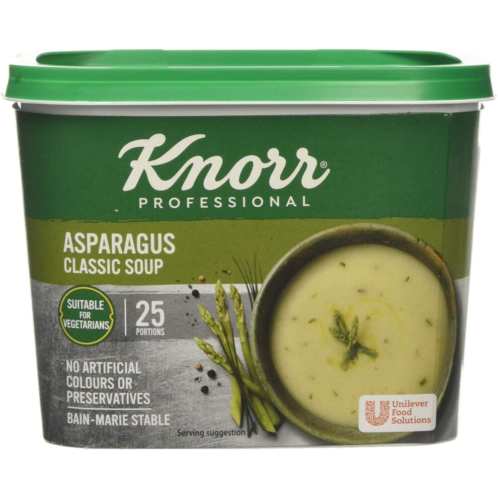 Knorr Classic Asparagus Soup Mix, 25 Portions (Makes 4.25L), 39736801