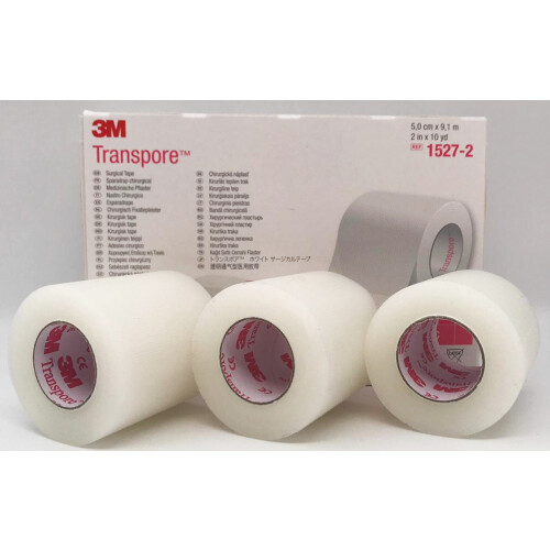 3M Transpore 5cm Box of 6 - REF: 1527-2 1