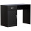 Home Discount (Black) Hudson 1 Drawer 1 Door Computer Desk Office Study 8