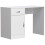 Home Discount (White) Hudson 1 Drawer 1 Door Computer Desk Office Study 8