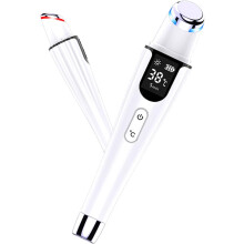 Ideal Swan Eye Massager Wand - Chargeable Facial Massager - Eye Massager for Dark Circles, Eye Bags, Puffiness Under Eyes