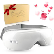 Intelligent Eye Massager with Heating, Heated eye mask massager with compression and Bluetooth, Face Massager, Eye Care Device
