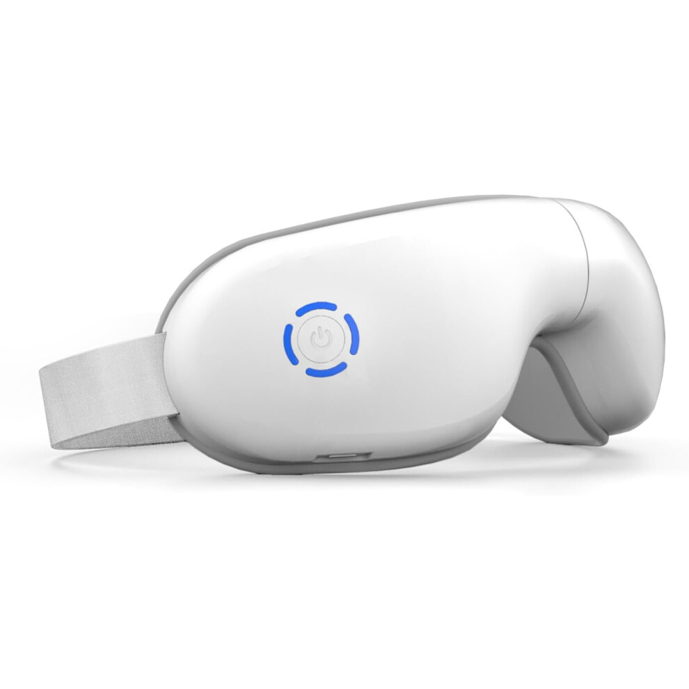 Veeki Eye Massager With Heat, Heated Eye Mask With Bluetooth Music, Massages Eye Muscles, Eye Care Gift With 5 Massage Modes And 180Ã Folding Design