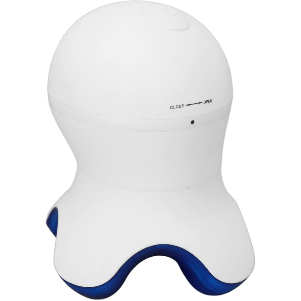 Veeki Mini Pocket Electric Body Massager Cordless Electric Vibrate Massager Octopus Shape Tension Fatigue Relax Soothing Relief Circulation