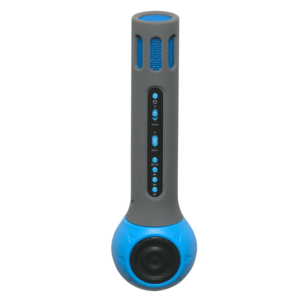 (Blue) Denver KMS-10 Bluetooth Karaoke Mic