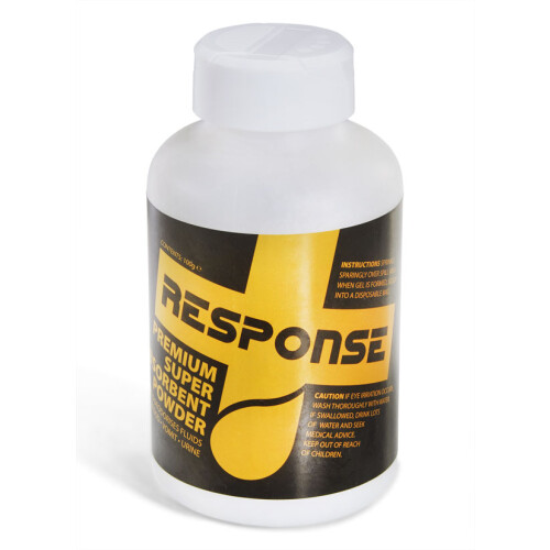 RESPONSE BODY SPILL SUPER ABSORBENT POWDER 100G WHITE 100G