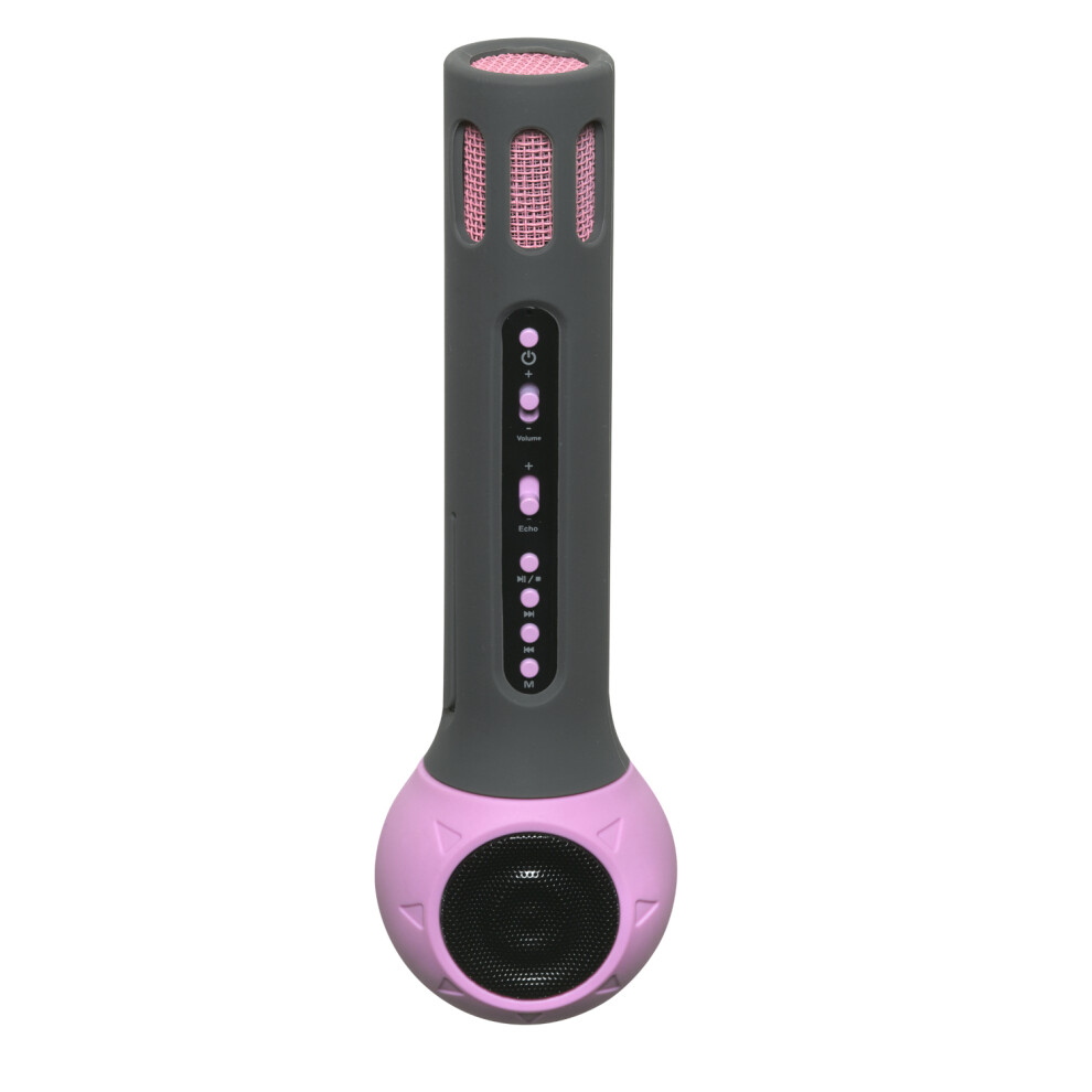 (Pink) Denver KMS-10 Bluetooth Karaoke Mic