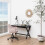 Writex Desk 1 Drawer in Black 4