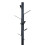 Vinson Coat Rail in Black 4