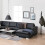 Vinson Coat Rail in Black 2