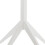 Ascot Coat Hanger in White 7