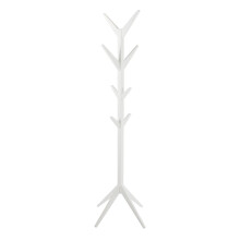 Ascot Coat Hanger in White