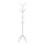 Ascot Coat Hanger in White 1