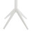 Ascot Coat Hanger in White 8