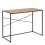 Seaford Office Desk in Black & Oak 1