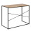 Seaford Office Desk in Black & Oak 3