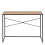 Seaford Office Desk in Black & Oak 2