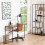 Seaford Office Desk in Black & Oak 4