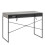 Seaford 1 Drawer Office Desk in Ash Black 3