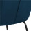 Melissa Lounge Chair in Navy Blue 6