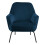 Melissa Lounge Chair in Navy Blue 2