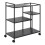 Newcastle Serving Trolley in Matt Black 1