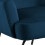 Melissa Lounge Chair in Navy Blue 8