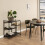 Newcastle Serving Trolley in Matt Black 4