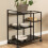 Newcastle Serving Trolley in Matt Black 6