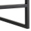 Seaford Black Metal Coat Rack with Oak Top 10